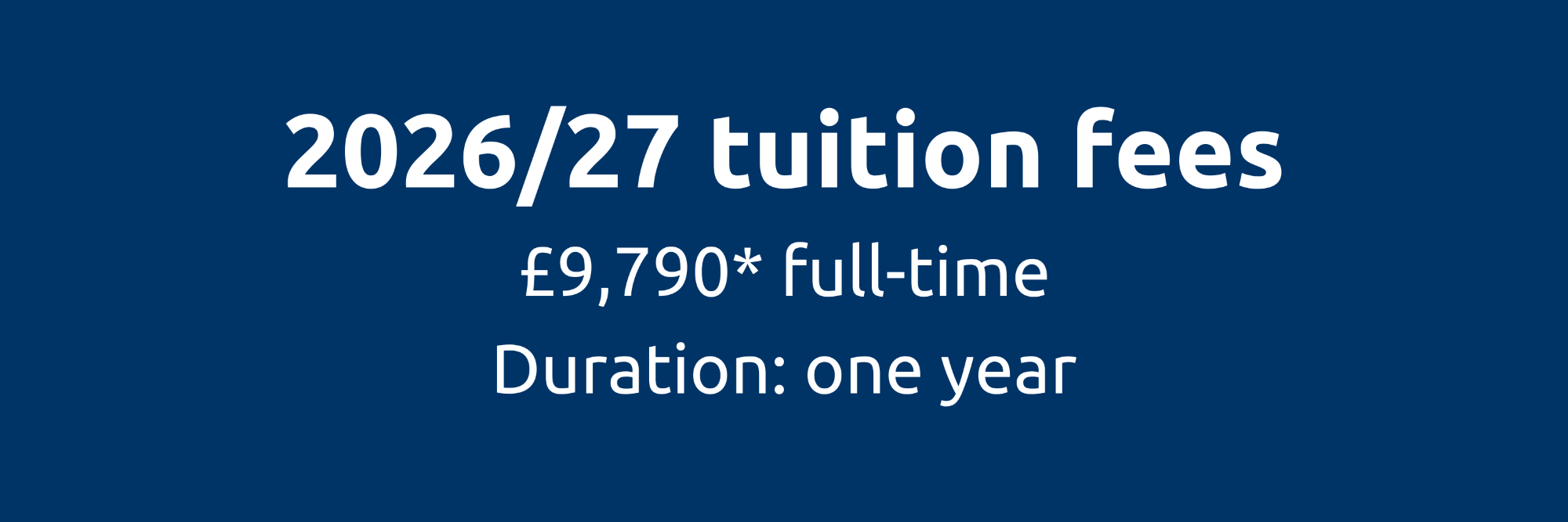 Tuition fees